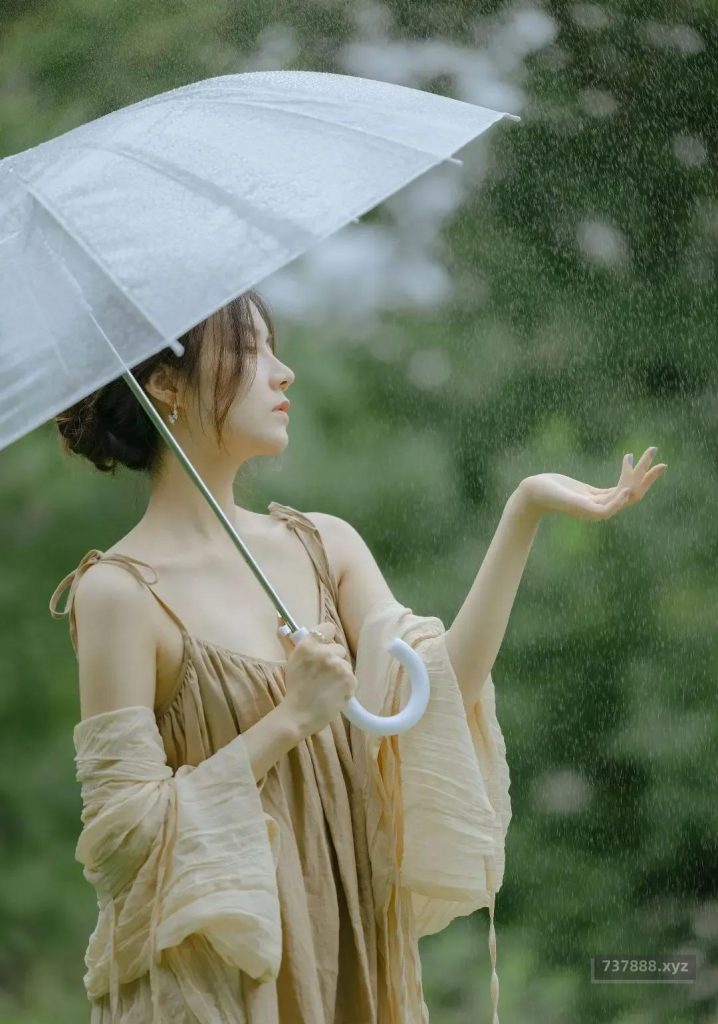 图片[8]-夏日雨中精灵 蝉雨-美美街拍