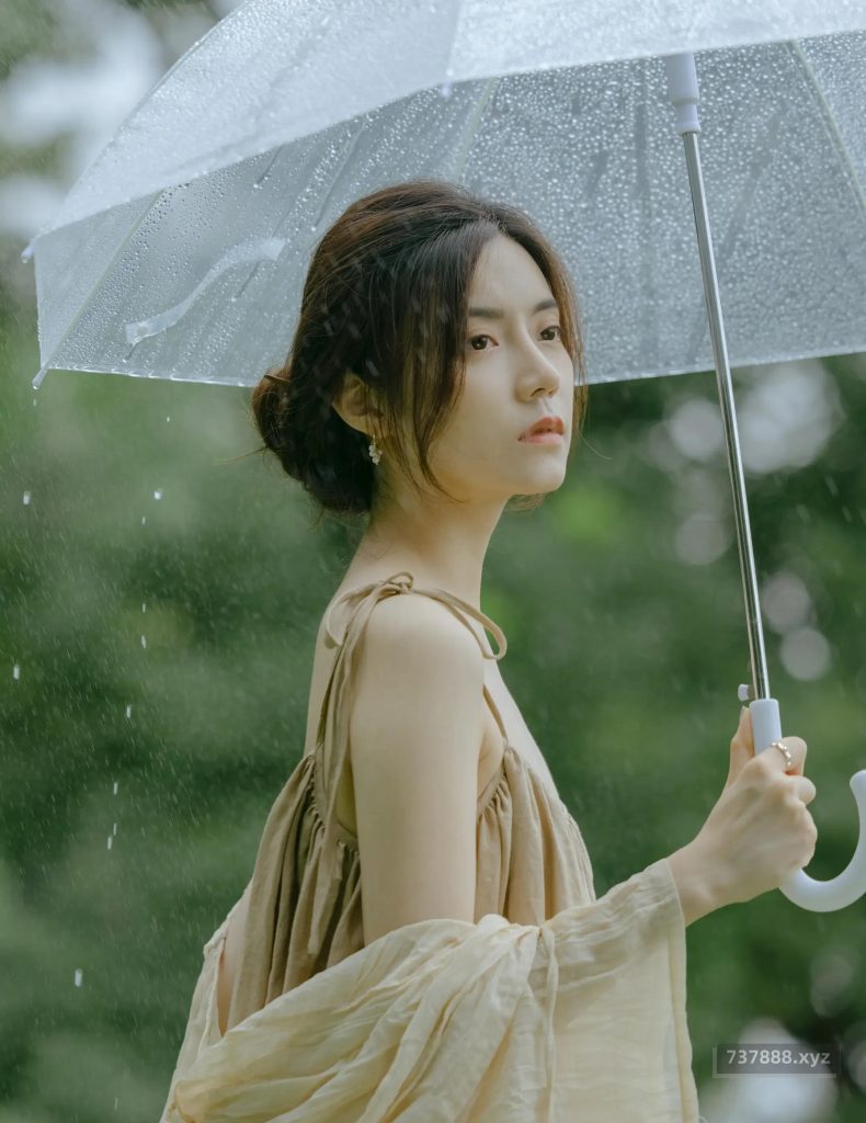 图片[9]-夏日雨中精灵 蝉雨-美美街拍